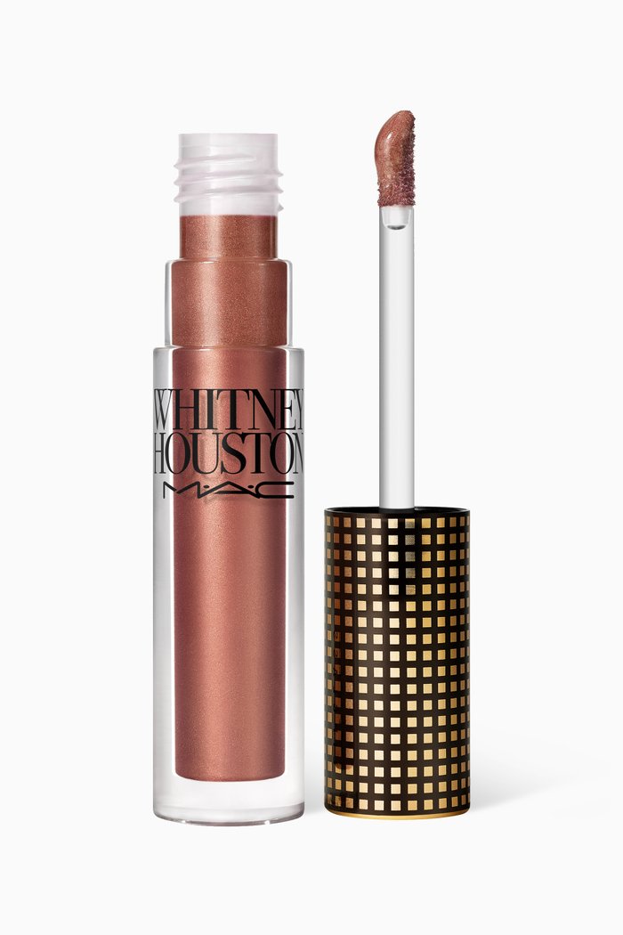 

Nippy's Shimmery Cinamon M.A.C X Whitney Houston Lipglass, 3.1ml, Brown