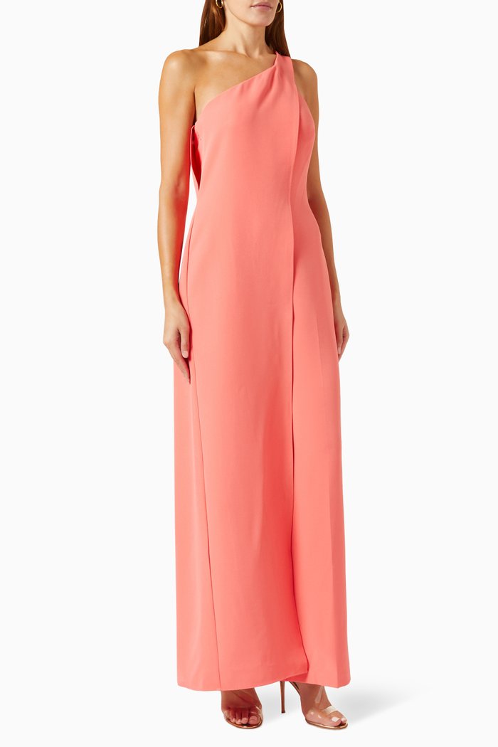 

Juli Jumpsuit in Stretch Crepe, Pink