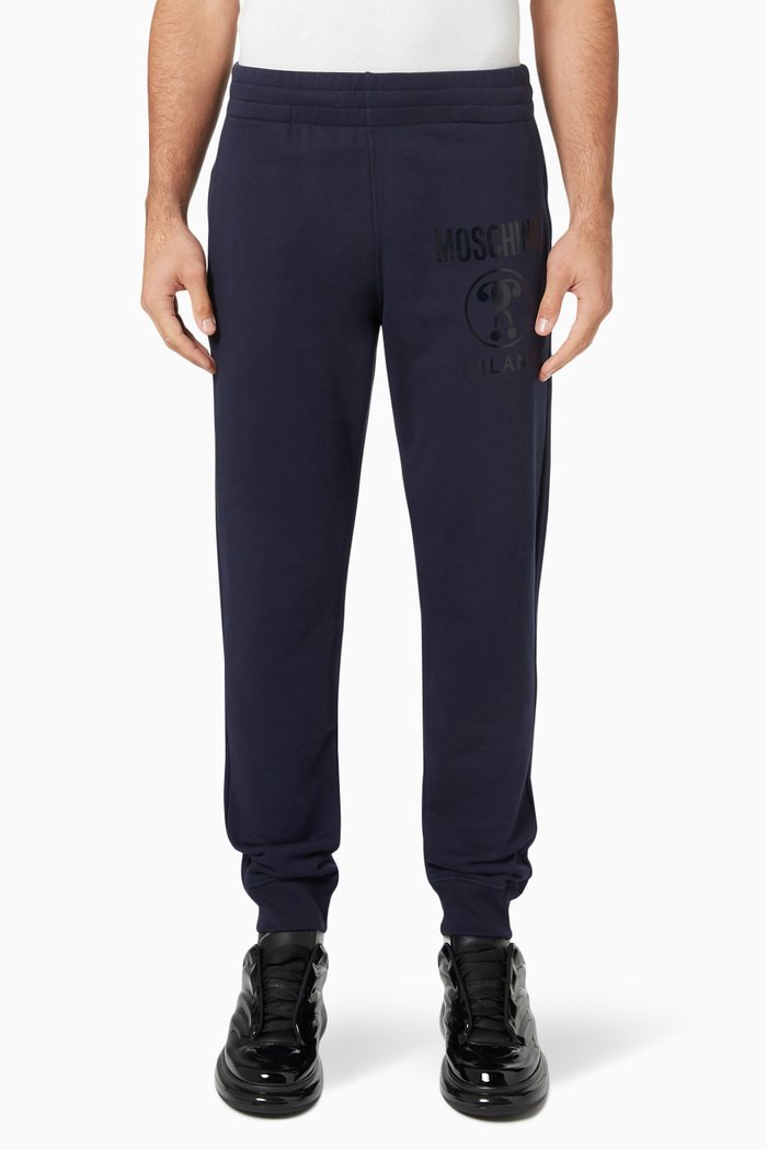 

Sweat Pants in Organic Fleece, Blue