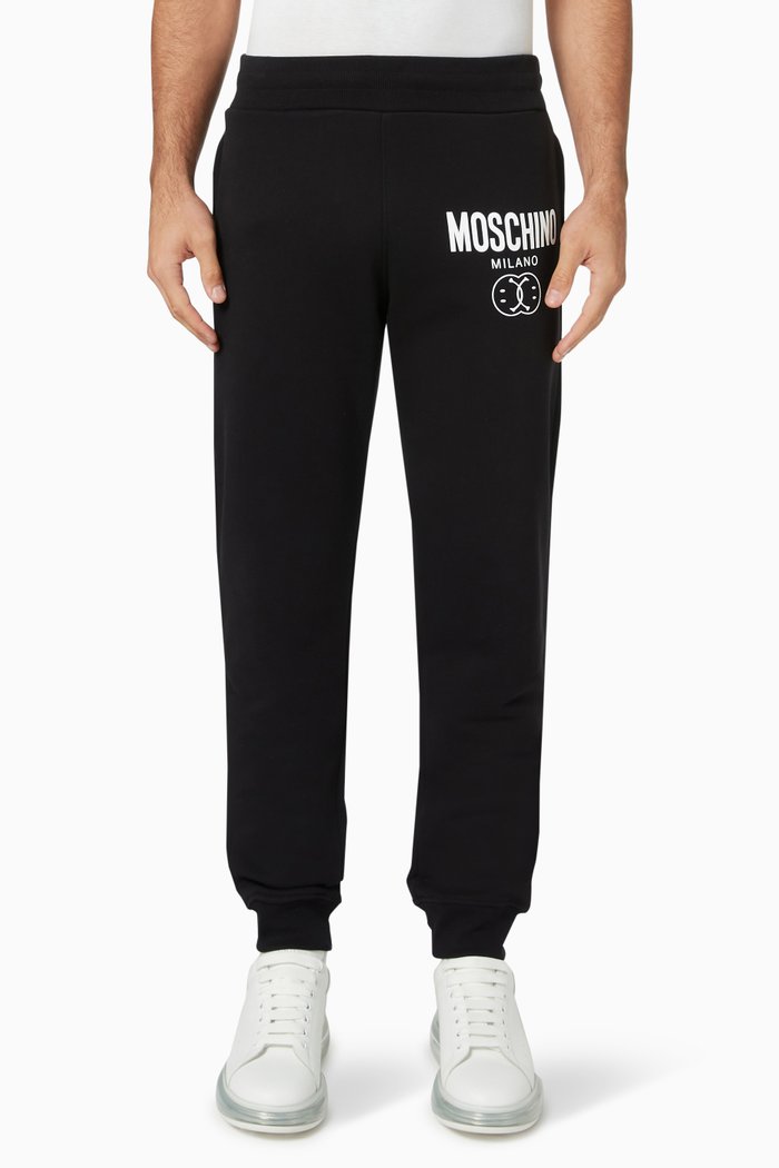 

Sweat Pants in Organic Fleece, Black