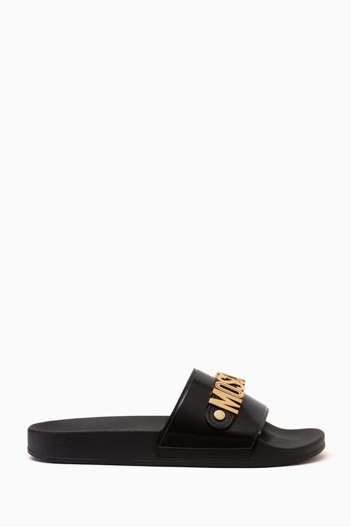 

Logo Slides in Rubber, Black