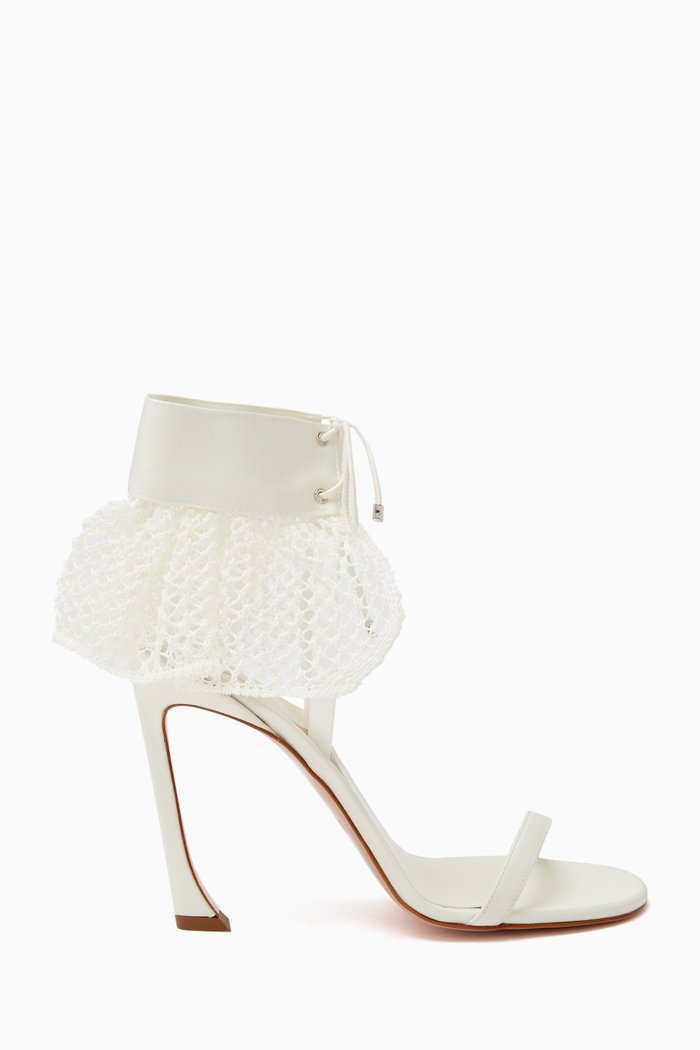 

Ginevra 100 Sandals in Vegan Leather, Neutral