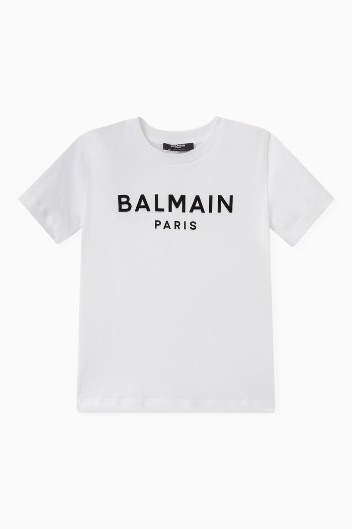 

Logo Print T-shirt in Cotton, White
