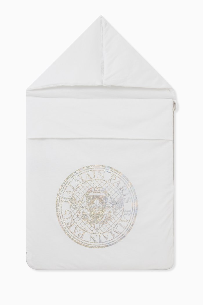 Sleeping Nest in Cotton Jersey, White