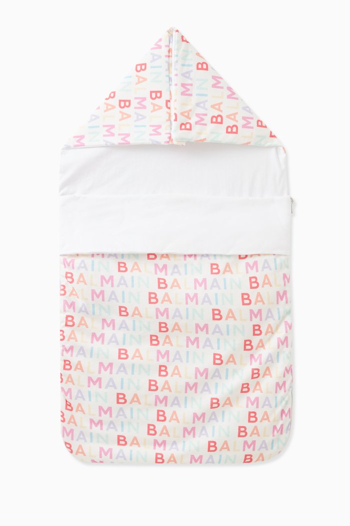 

Logo Sleeping Bag in Cotton, Multicolour