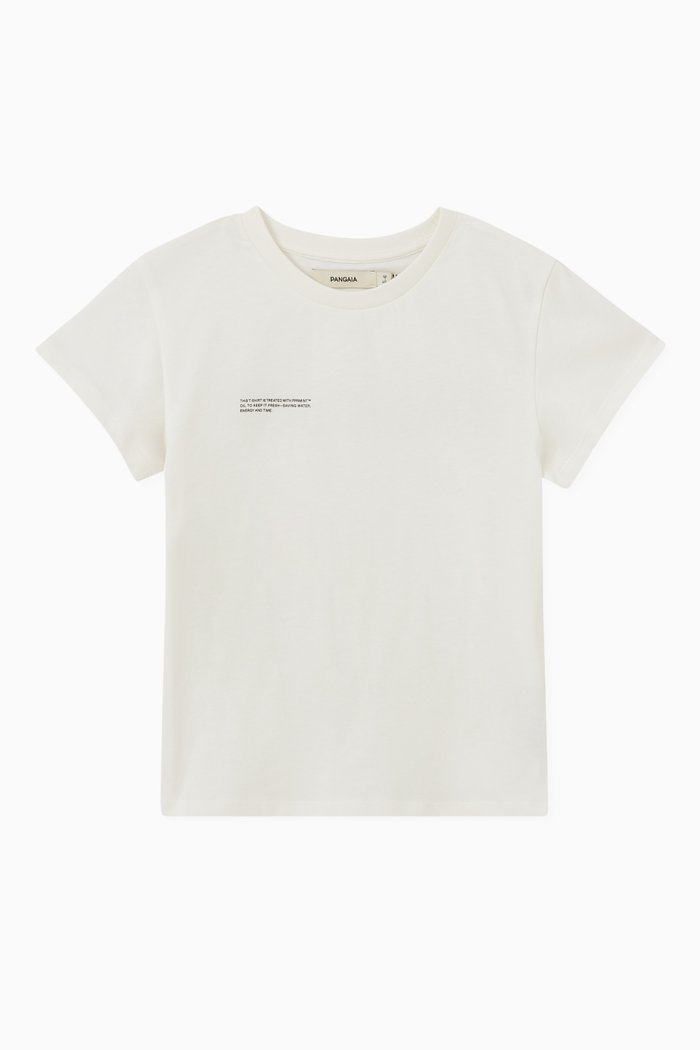 

Logo Print T-shirt in Organic Cotton, Neutral
