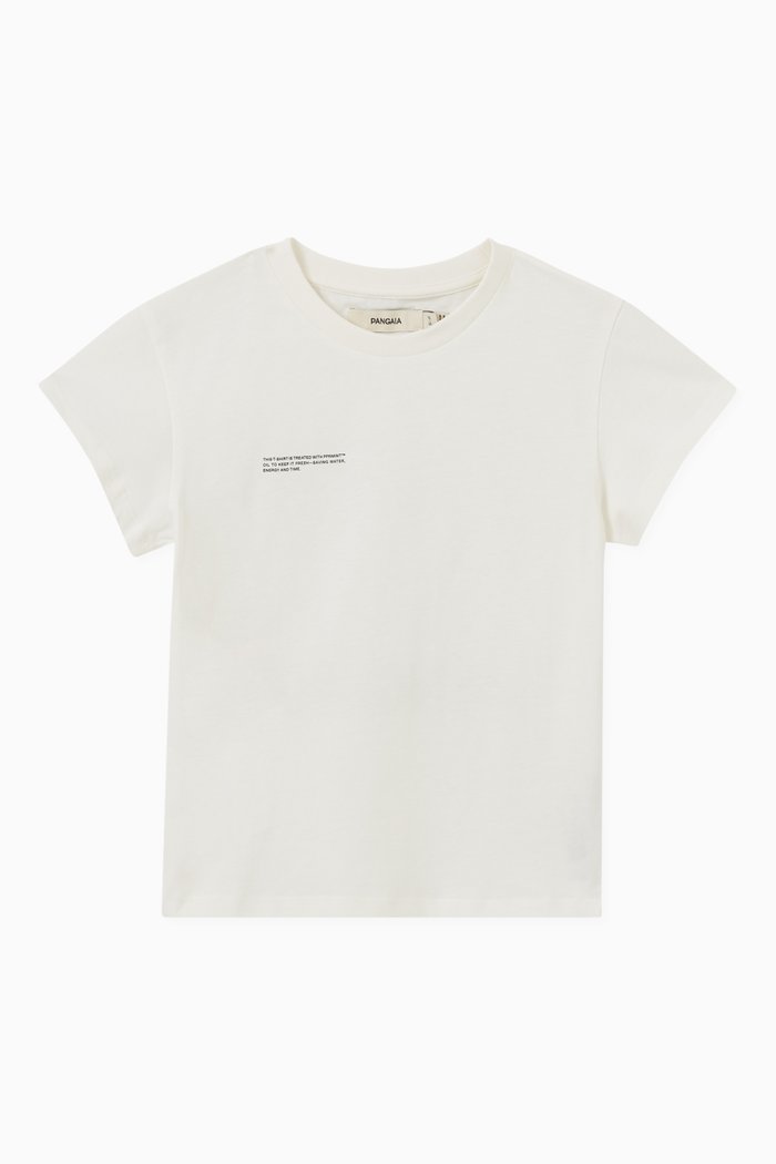 

5 Logo Print T-shirt in Organic Cotton, Neutral