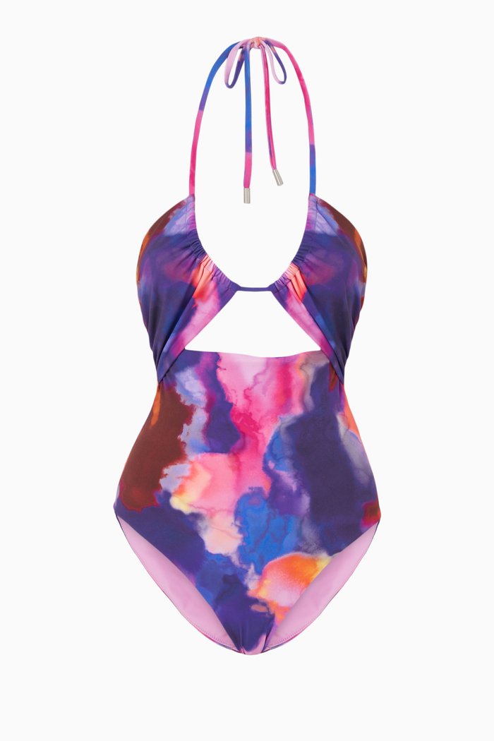 

Judite One-piece Swimsuit in Stretch Blend, Multicolour