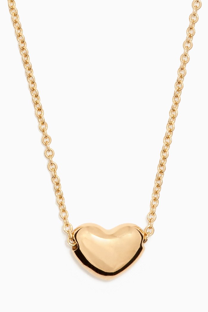 

Chubby Heart Necklace in 18kt Yellow Gold