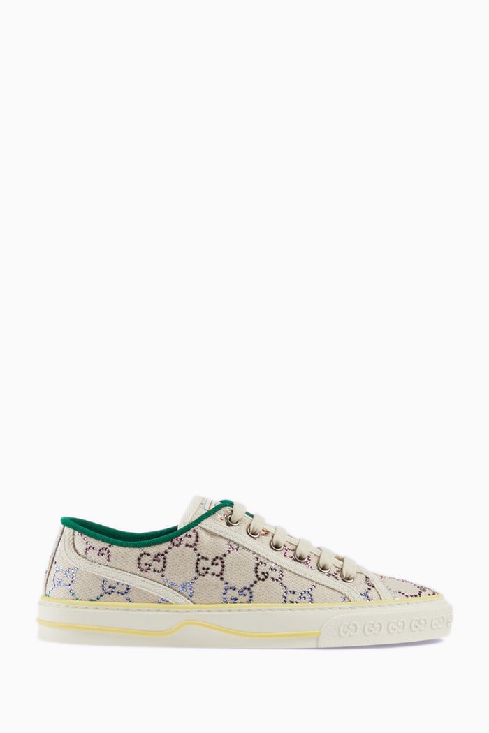 

Tennis 1977 Low-top Sneakers in GG Canvas, Neutral