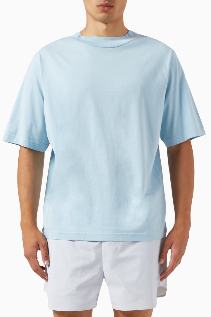 

Logo T-shirt in Cotton, Blue