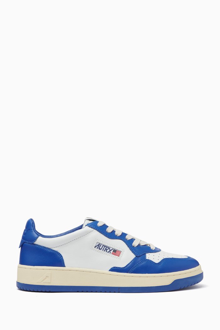 

Medalist Low Sneakers in Leather, Blue