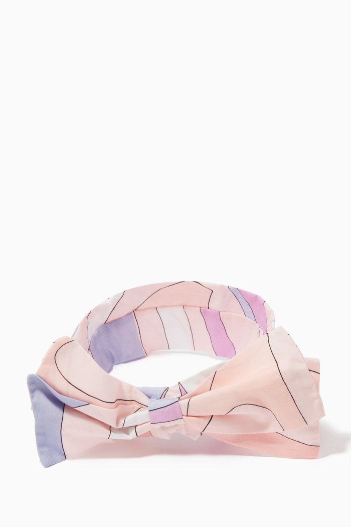 

Marmo Print Hairband, Pink