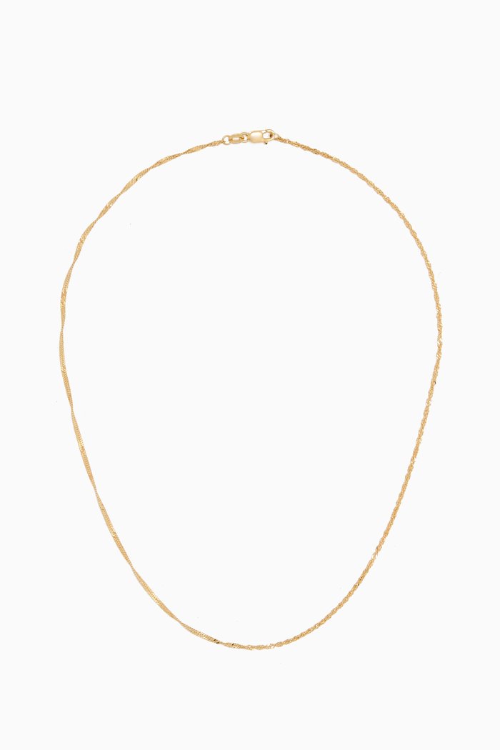 

Glimmer Necklace in 14kt Yellow Gold