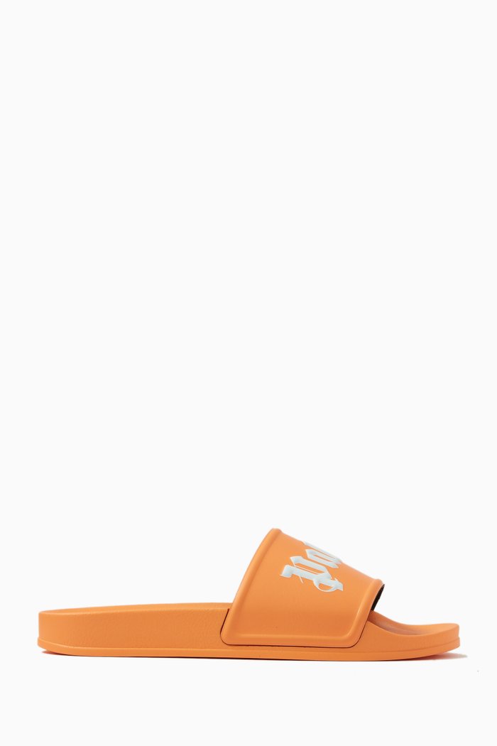 

Pool Logo Slides in PU & Rubber, Orange