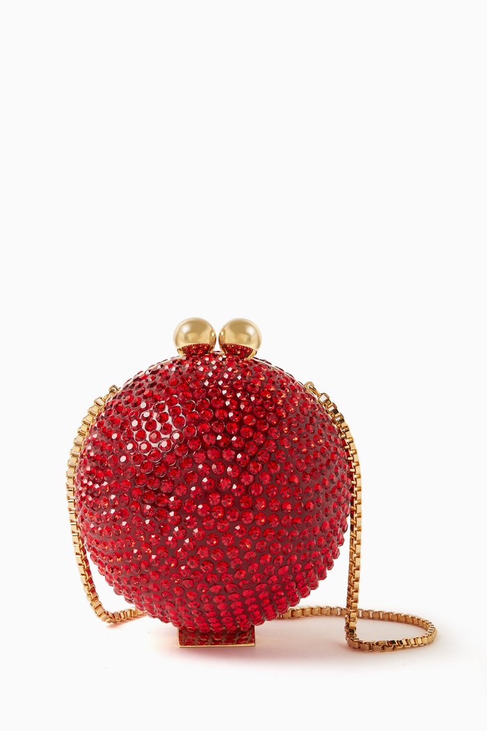 

Orb Bag in Swarovski Crystal Resin, Red