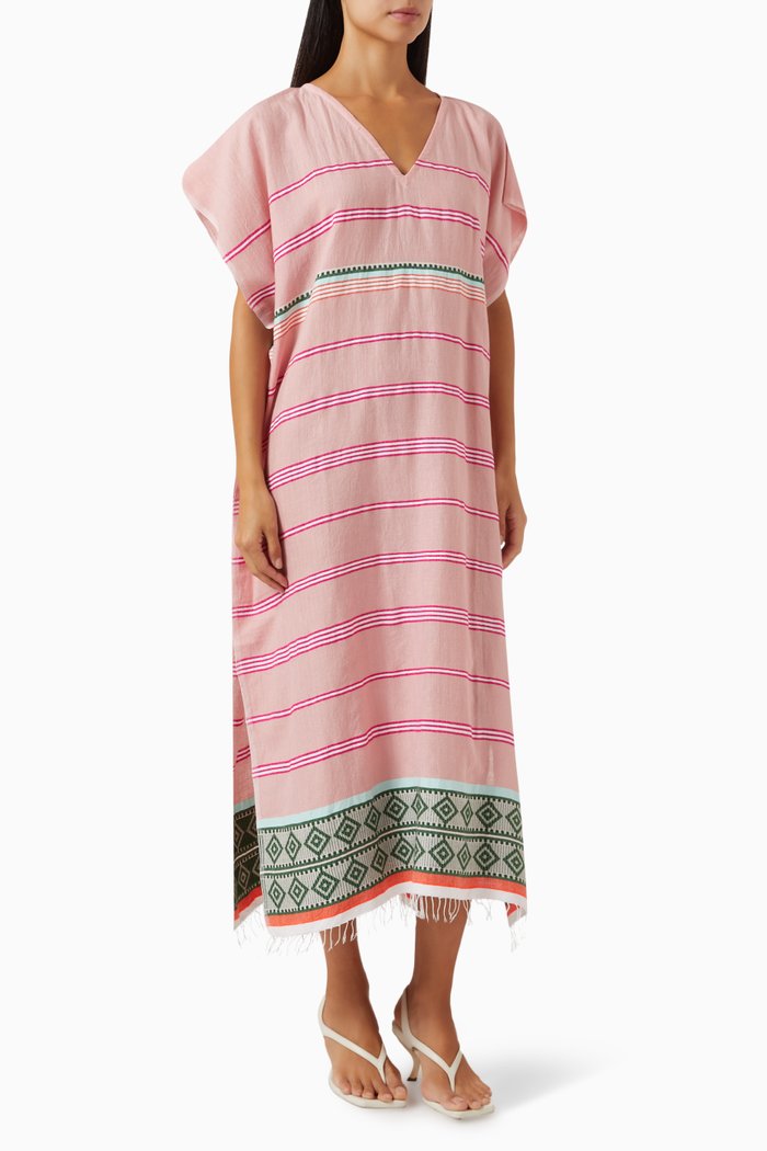 

Rosa Kaftan in Cotton, Multicolour