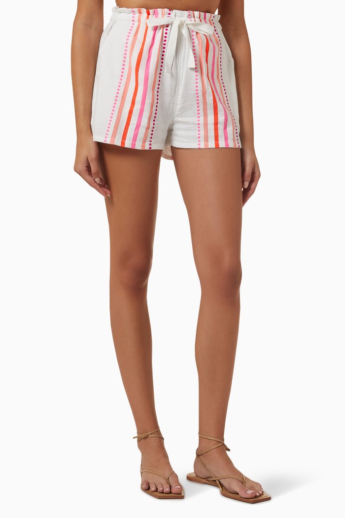 

Eshe Shorts in Cotton, Pink