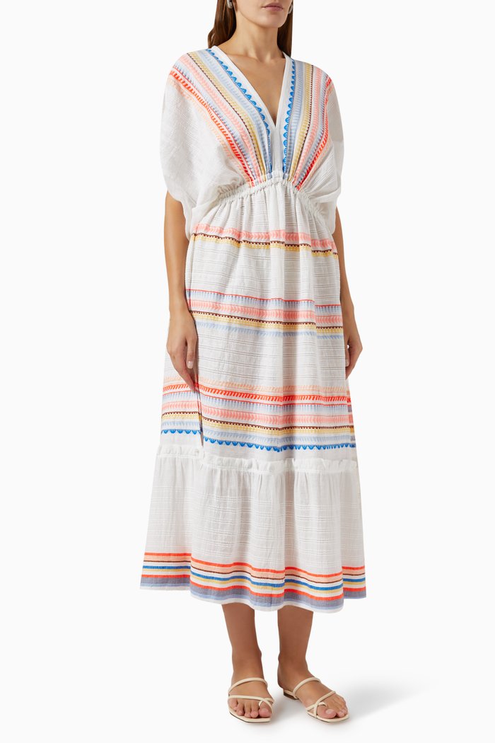 

Bekah Dress in Cotton, Multicolour