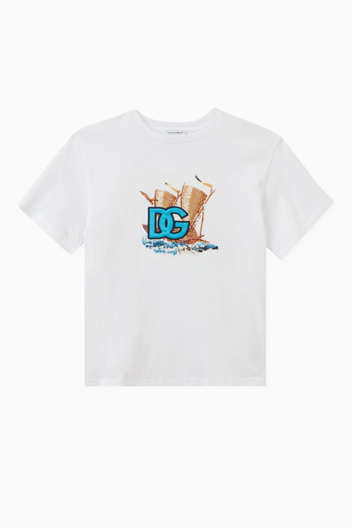 

Logo T-shirt in Cotton, White