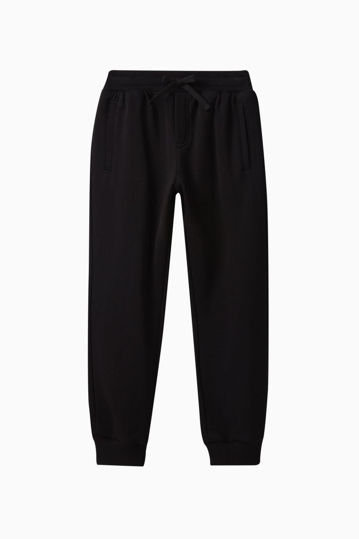 

Essential Sweatpants in Cotton, Black