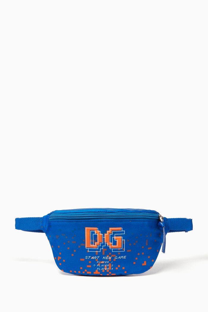 

DG Logo Gamers Belt Bag in Nylon, Blue