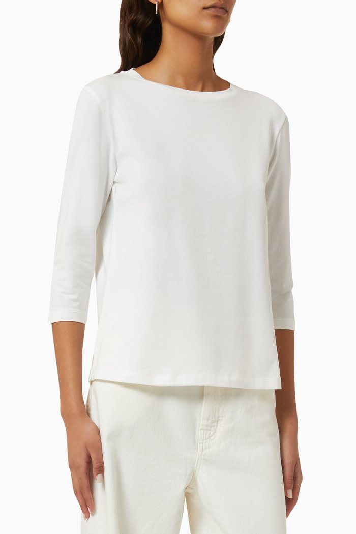 

Multia Top in Cotton-jersey, White