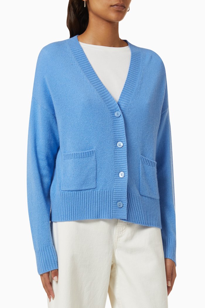

Calamai Cardigan in Cashmere, Blue