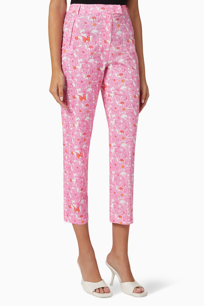 Giuletta Pants in Viscose, Pink