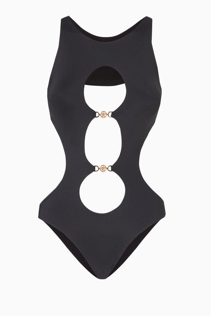 

Medusa Biggie One-piece Swimsuit in Stretch-nylon, Black