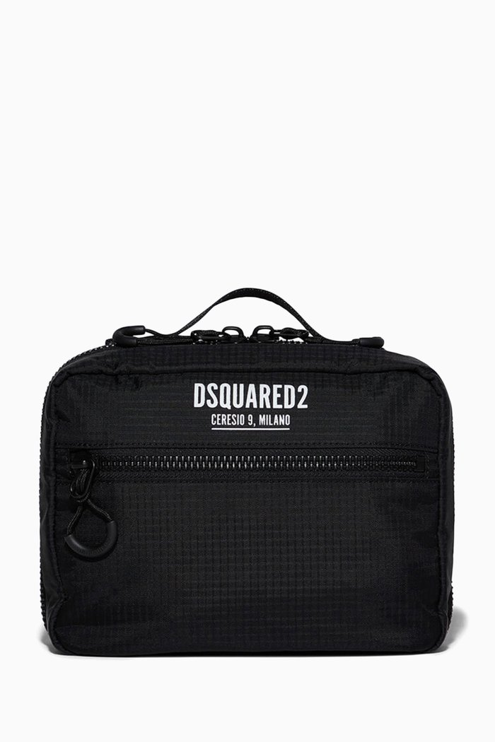 

Ceresio 9 Logo Case in Nylon, Black