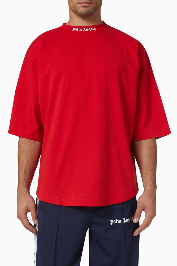 

Classic Logo T-shirt in Cotton Jersey, Red