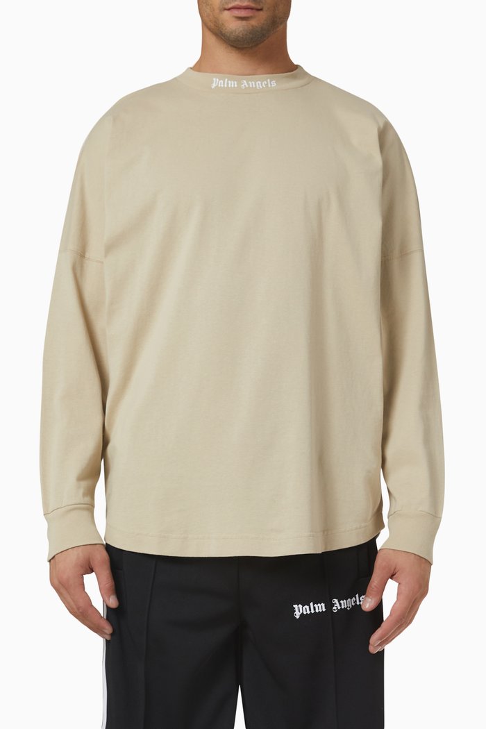 

Classic Logo T-shirt in Cotton, Neutral