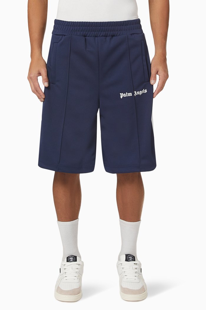 

Classic Logo Track Shorts in Technical Fabric, Blue