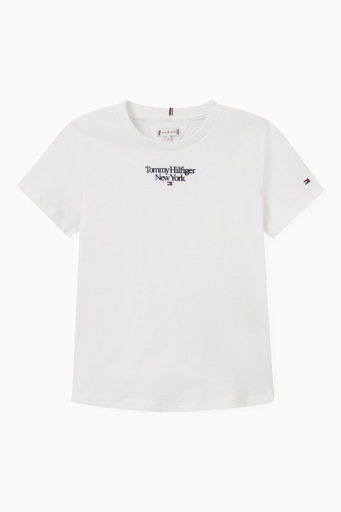 

Logo T-shirt in Cotton Jersey, White