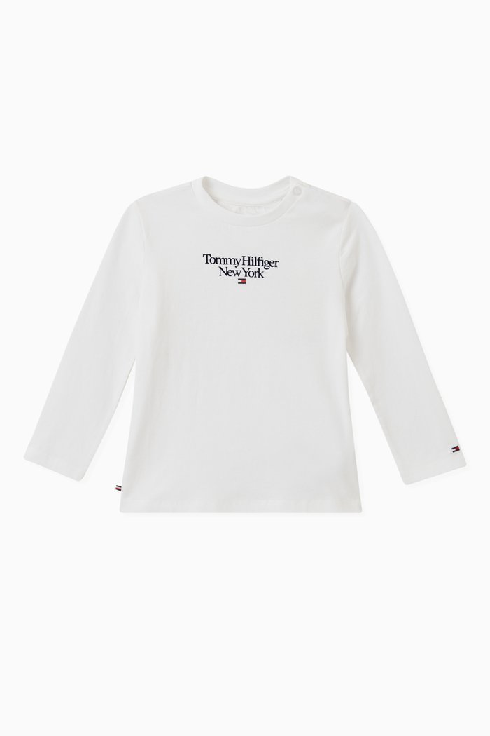 

Logo T-shirt in Cotton Terry, White