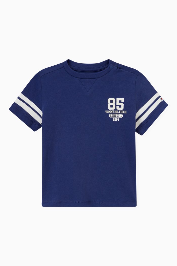 

Logo T-shirt in Cotton, Blue