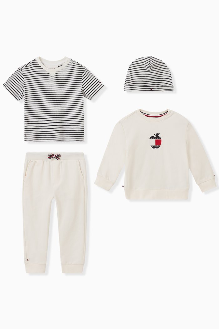 

4-piece Gift Set in Cotton, White