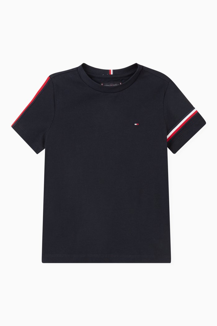 

Logo T-shirt in Cotton Jersey, Blue