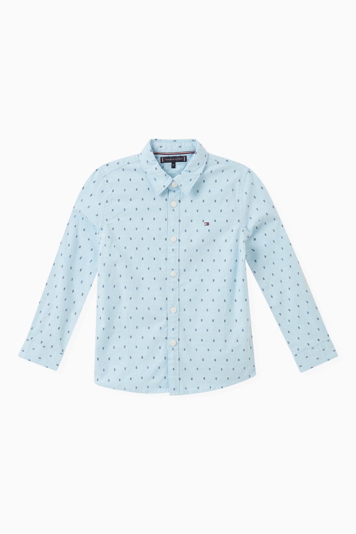 

Oxford Shirt in Cotton, Blue