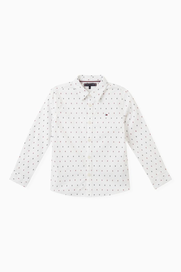 

Oxford Shirt in Cotton, White