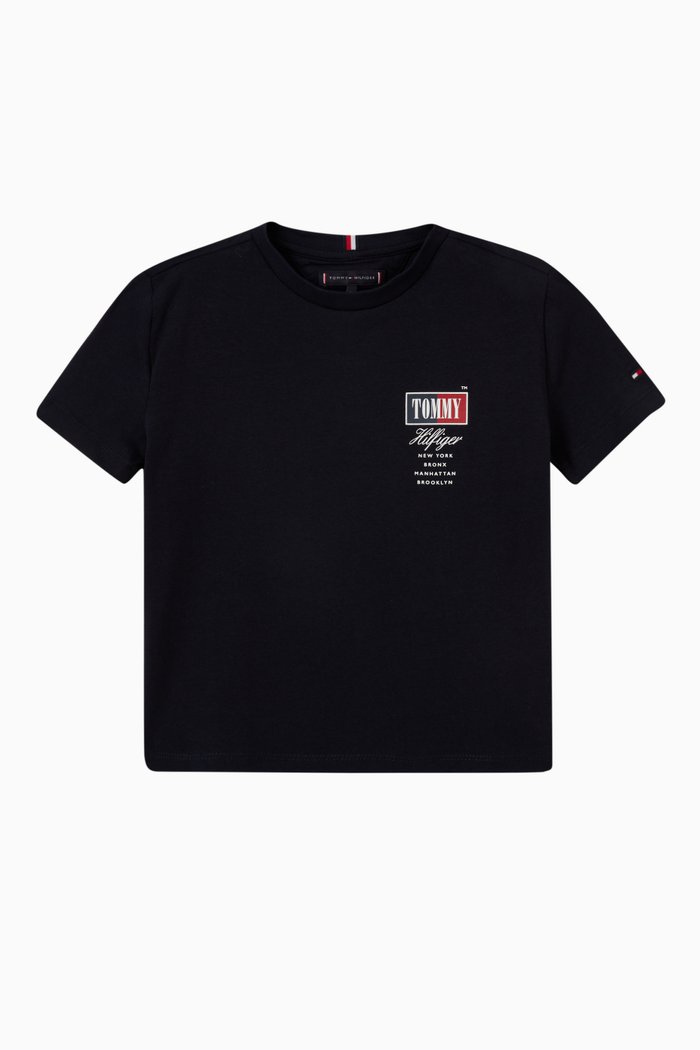 

Logo T-shirt in Cotton, Blue