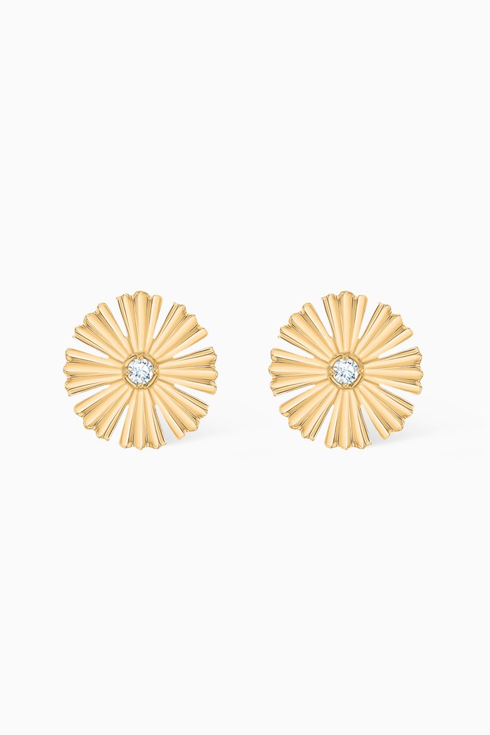 

Large Farfasha Sunkiss Diamond Stud Earrings in 18kt Gold, Yellow
