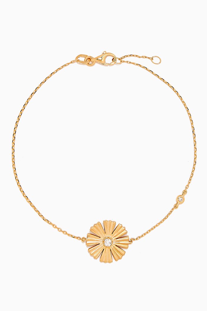 

Farfasha SunKiss Diamond & Mother of Pearl Bracelet in 18kt Gold, Yellow