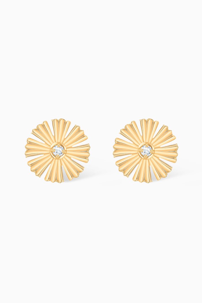 

Farfasha SunKiss Diamond Stud Earrings in 18kt Gold, Yellow