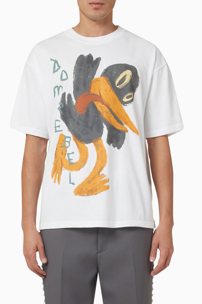 Chipper T-shirt in Jersey, White