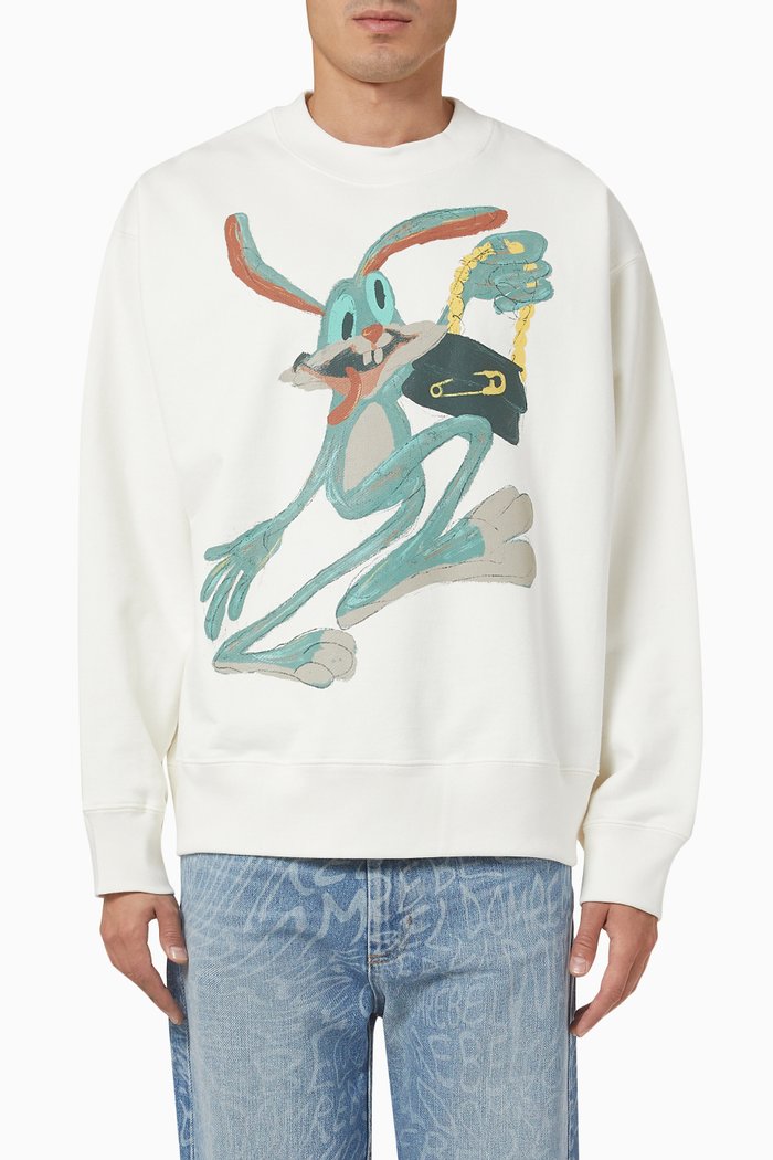 

Shopper Sweatshirt in Jersey, Neutral