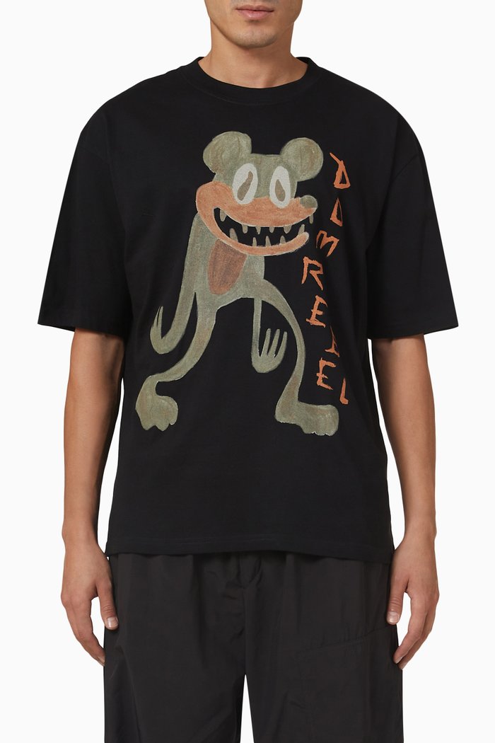 

Ratter T-shirt in Jersey, Black