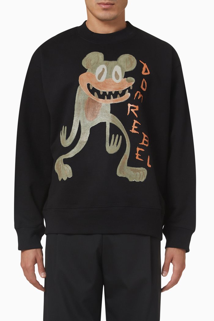 

Ratter Sweatshirt in Jersey, Black