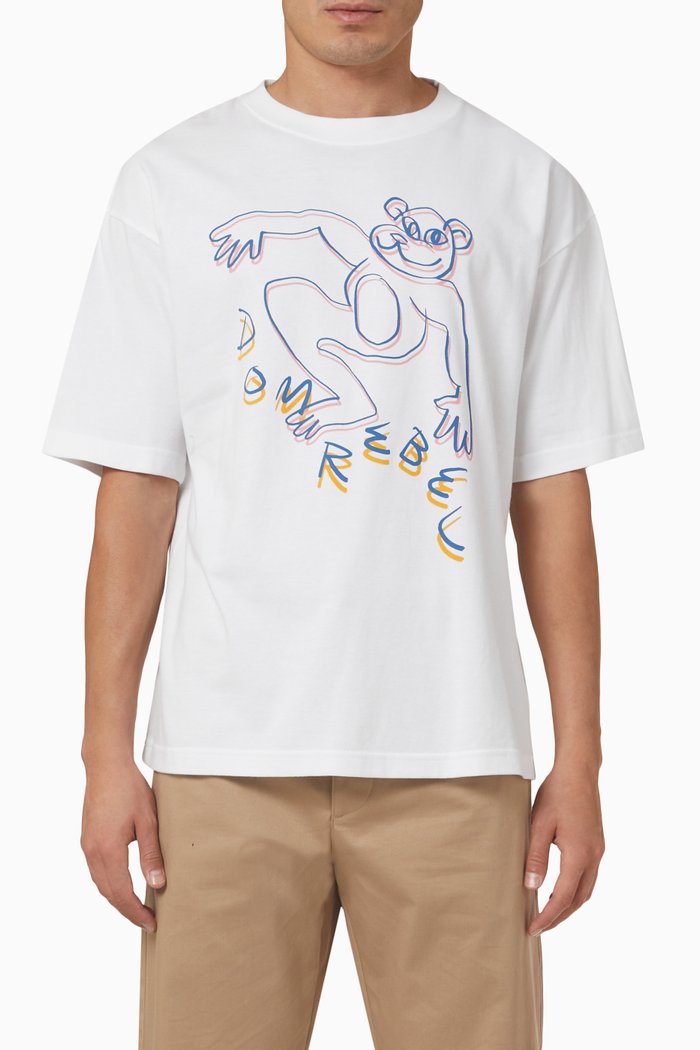 

Henri T-shirt in Jersey, White
